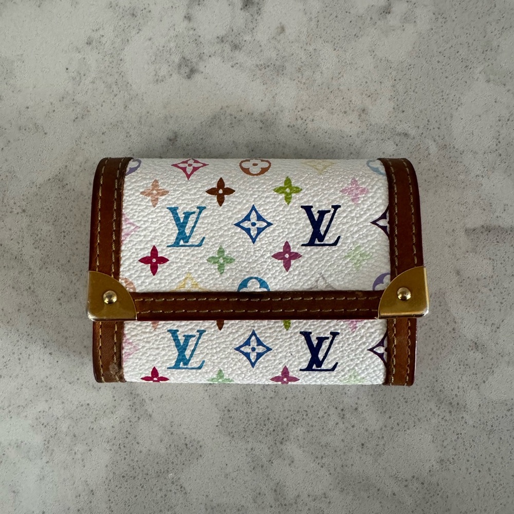 Louis Vuitton x Murakami Multicolor Compact Wallet